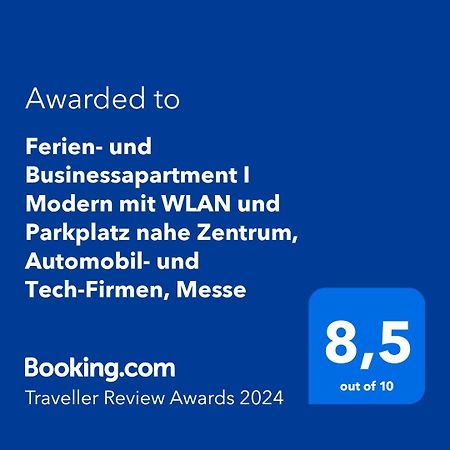 Ferien- Und Businessapartment I Modern Mit Wlan Und Parkplatz Nahe Zentrum, Automobil- Und Tech-Firmen, Messe Renningen Exterior foto